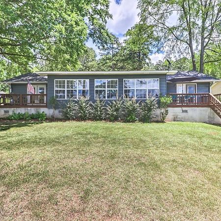 Waterfront Lake Sinclair Home With Boat Dock! Milledgeville Dış mekan fotoğraf
