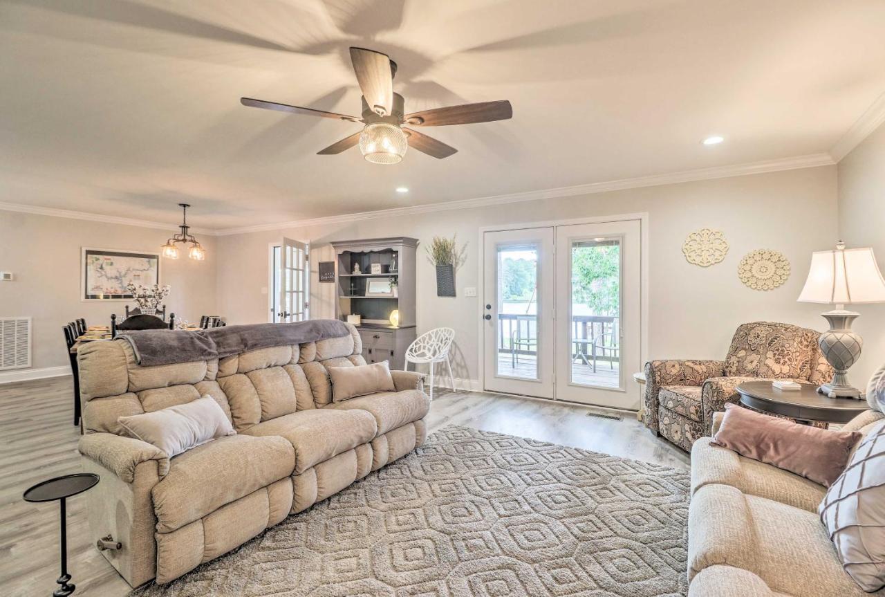 Waterfront Lake Sinclair Home With Boat Dock! Milledgeville Dış mekan fotoğraf