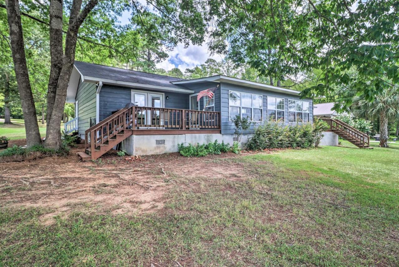 Waterfront Lake Sinclair Home With Boat Dock! Milledgeville Dış mekan fotoğraf
